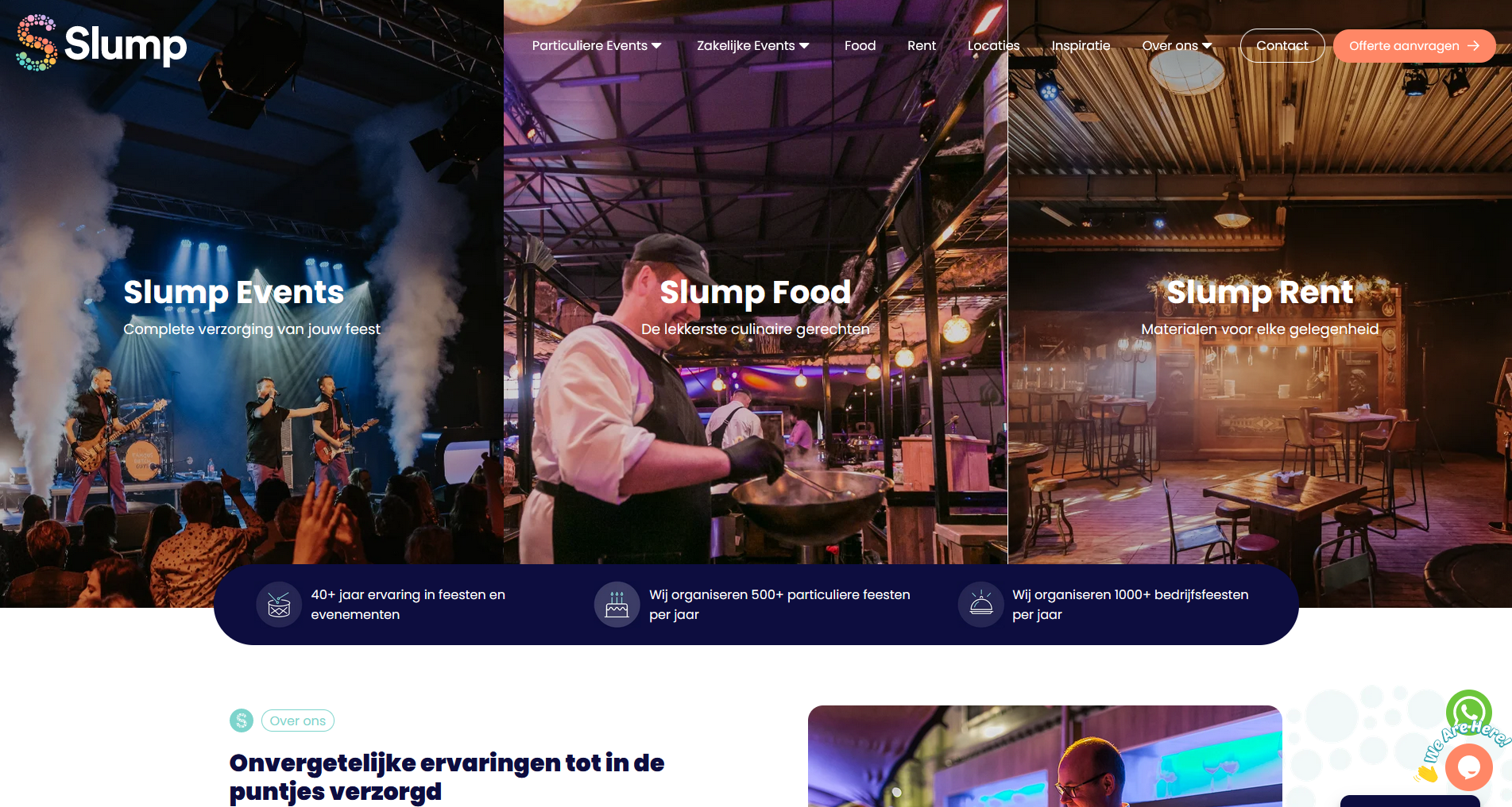 Nieuwe website deal